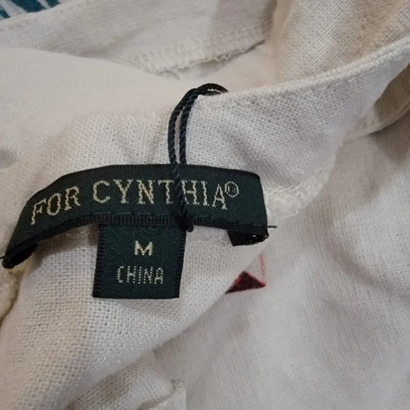 For Cynthia Cy1570-42m Women's Beige Squair Neck Short Casual Dress Size… - Picture 5 of 13